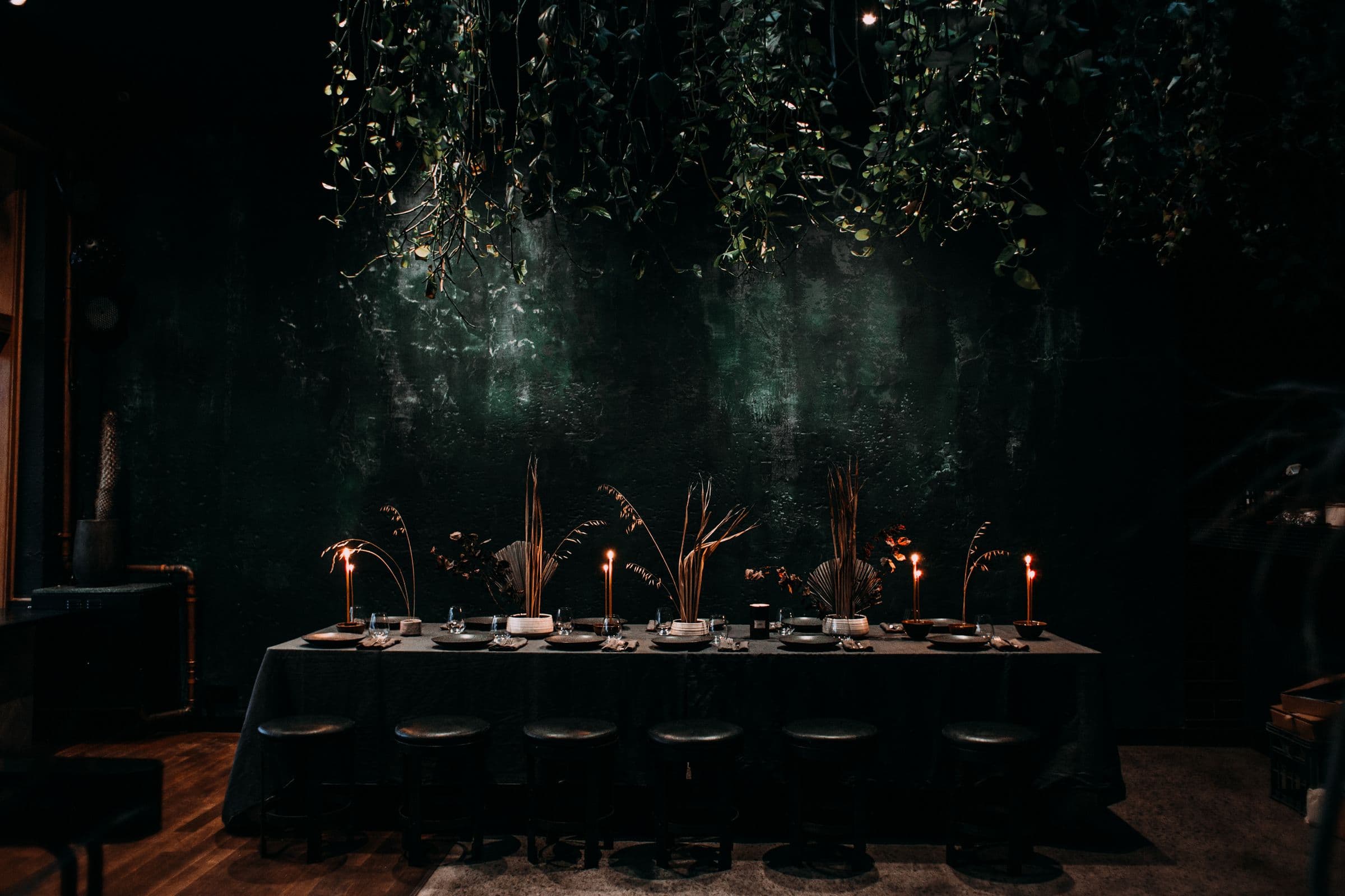 Matsalen på Restaurang Glöd